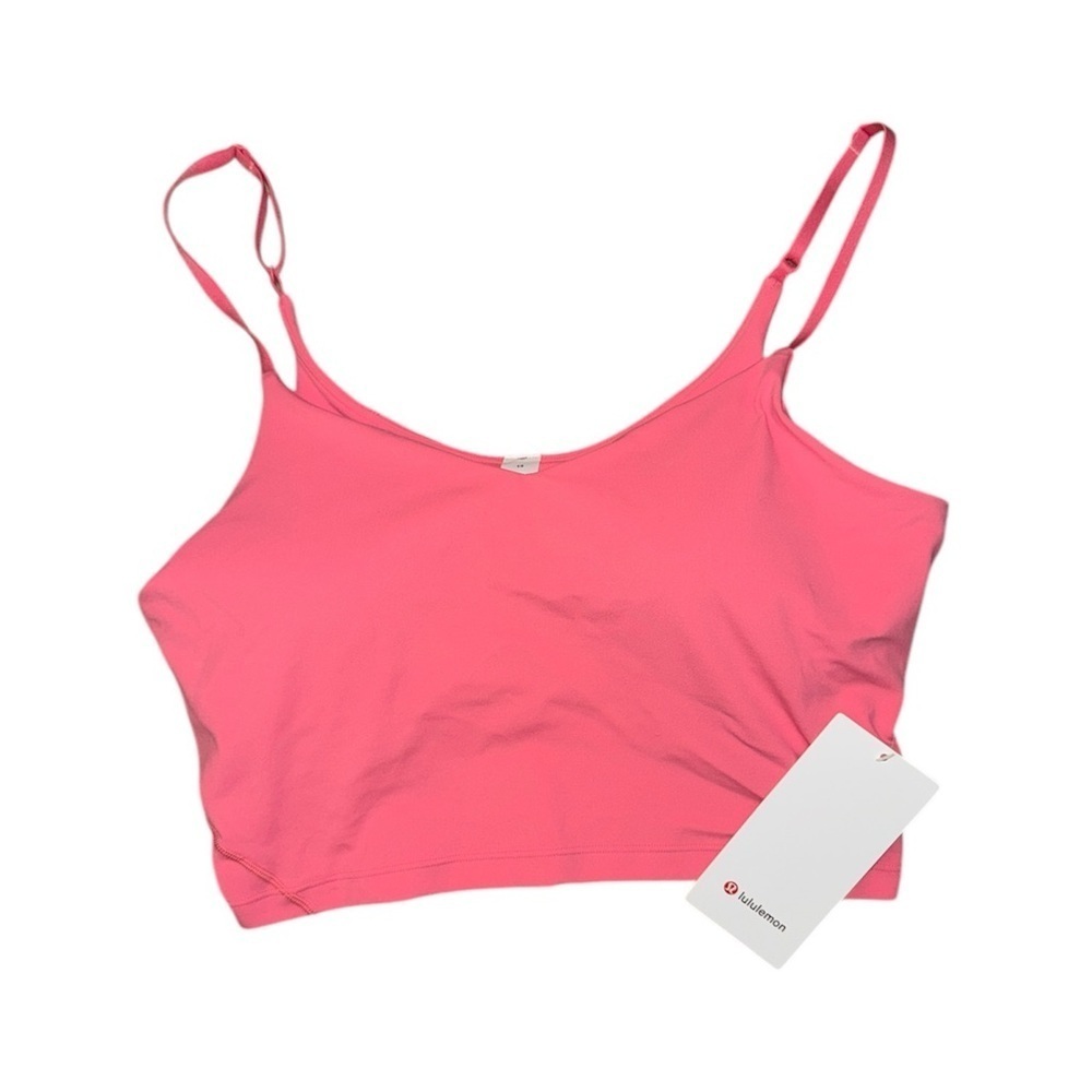 Lululemon Athletica NWT Align cropped cami tank pink A/B women’s size 14